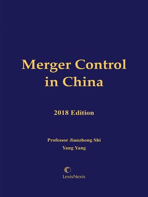cover image of Merger Control in China